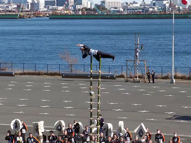 東京消防庁の出初式で「住まいの防火防災診断ＡＩアプリ」を展示しました